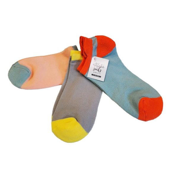 Accessories - Womens Athletic Sock Bundle Womens Socks Multicolor Socks